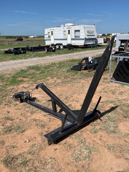 BALE SPIKE ELECTRIC WENCH WAS TOLD IT WORKED