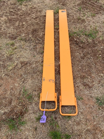 Serial No. ZWD202503125-40 Product Name Pallet Forks Extensions Brand WOLVERINE Year 2025 Condition