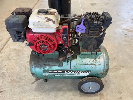 AIR COMPRESSOR WITH HONDA GAS MOTOR
