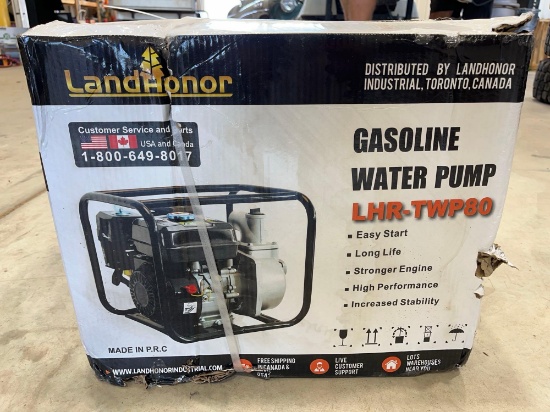 Serial No. ZWB202503125-50 Product Name Water Pump Brand Landhonor Year 2025 Model LHR-TWP80