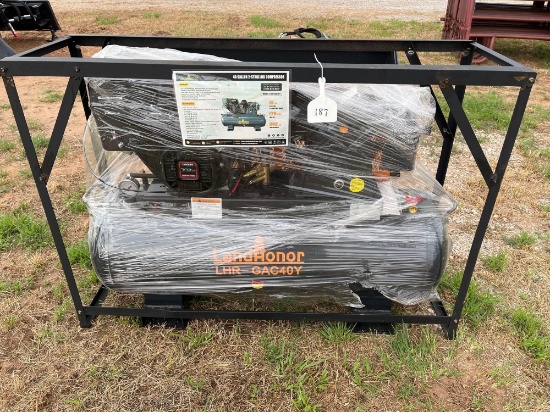 Serial No. ZWB202503125-84 Product Name 40 Gallon 2-Stage Truck Mounted Air Compressor Brand
