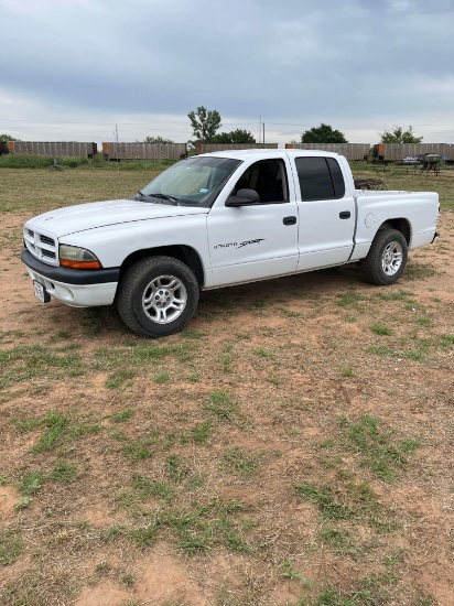 2001 Dodge Dakota Pickup Truck, VIN # 1B7HL2AN01S333529