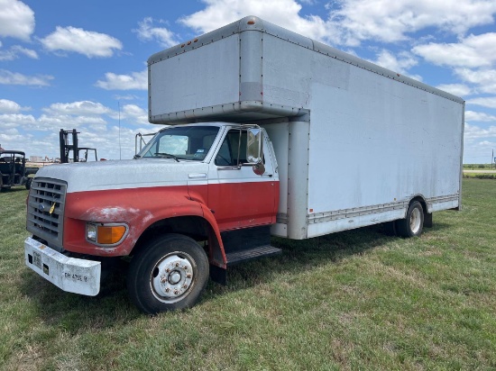 1995 Ford F700 Truck, VIN # 1FDMF72J8SVA22604