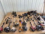 WEEDEATERS WITH ATTACHMENTS