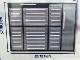 Serial No. S/N:25HKNY0376- (14) Product Name Work Bench Model 7FT-35D Certificate STAINLESS STEEL