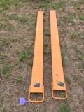 Serial No. ZWD202503125-33 Product Name Pallet Forks Extensions Brand WOLVERINE Year 2025 Condition