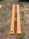 Serial No. ZWD202503125-34 Product Name Pallet Forks Extensions Brand WOLVERINE Year 2025 Condition