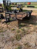 1998 Texas Bragg Ent Trailer, VIN # 17XFP1011W1987102