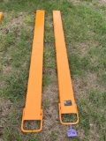 Serial No. ZWD202503125-36 Product Name Pallet Forks Extensions Brand WOLVERINE Year 2025 Condition