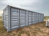 Serial No. S/N:25HKNY0376- (1) Product Name 40' High Cube Multi-Door Container Model 4-side-door 40'