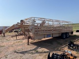 1988 24 FT GOOSE NECK TRAILER