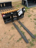 Serial No. ZWB202503125-43 Product Name Pallet Fork Hydraulic Adjustable Brand WOLVERINE Year 2025