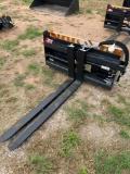 Serial No. ZWB202503125-44 Product Name Pallet Fork Hydraulic Adjustable Brand WOLVERINE Year 2025