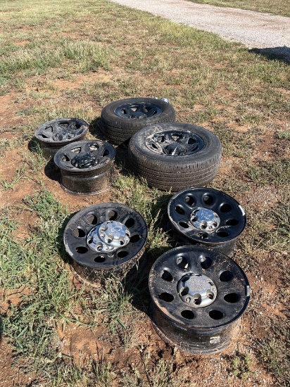 Lot Of Chevy Rims