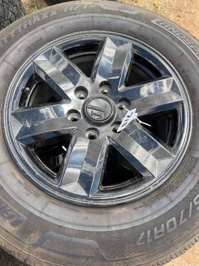 Set Of Ti Rims And Tires