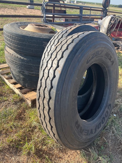 Semi Wheels And Tires