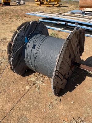 Spool Of 3/8 Cable
