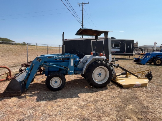 Ford Tractor With Front End Loader