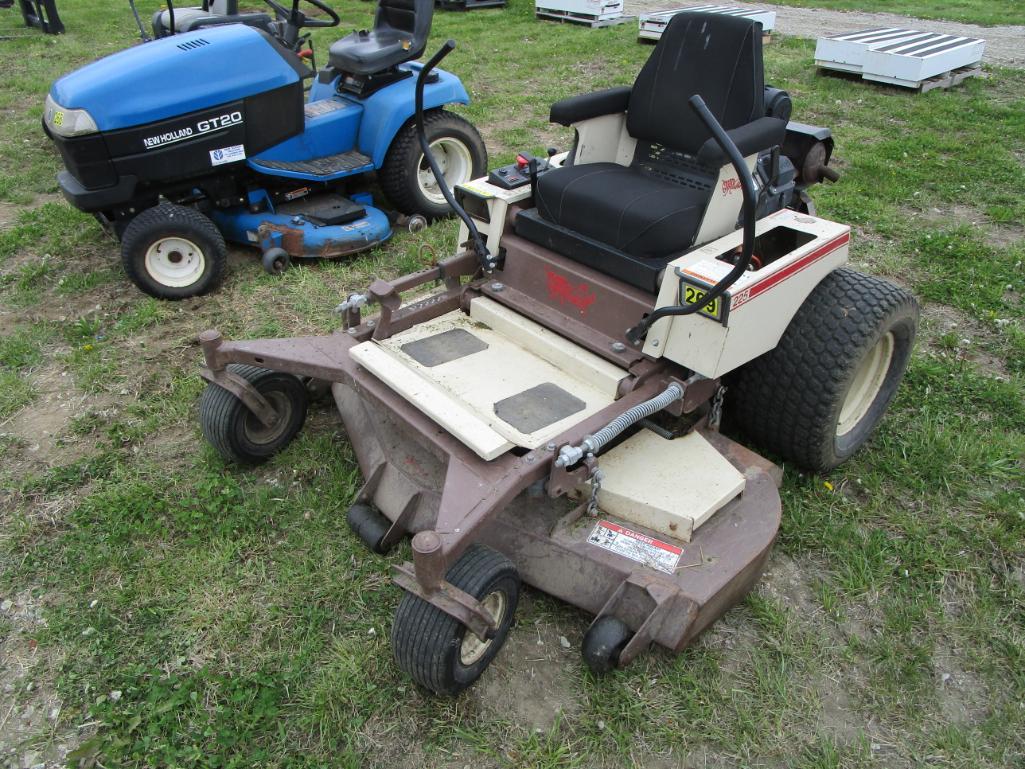 2004 Grasshopper 225 Mid Mount Zero Turn Mower Proxibid