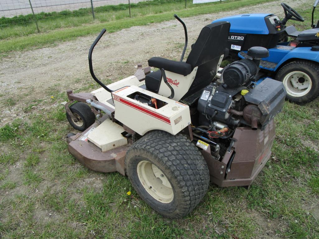 2004 Grasshopper 225 Mid Mount Zero Turn Mower Proxibid