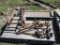 Antique Steel Wheel Cart, Ladder Jacks,Ice Skates, Inland Pump