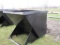 2 Cu Yard Trash Hopper Skid Steer Mount