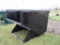 3 Cu Yard Trash Hopper Skid Steer Mount