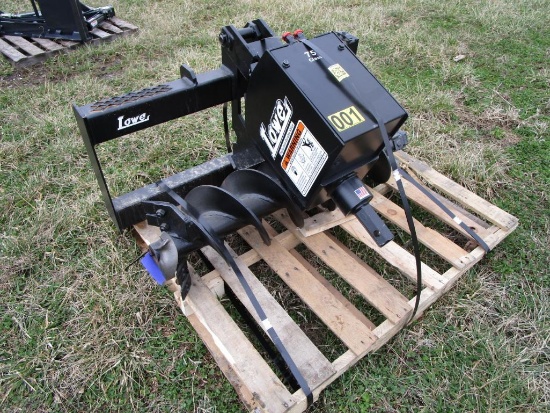 Lowe 750 Classic Post Hole Digger with 12" Auger 2" Hex Drive