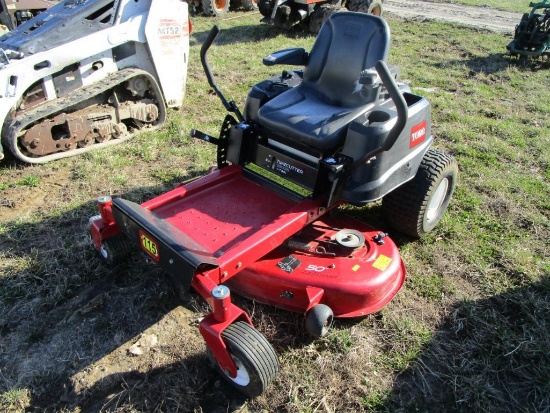 Toro Z5035 Zero Turn Mower Kawasaki FR69IF 24 hp 50" Deck Did Run Now Starter Won't In Gauge