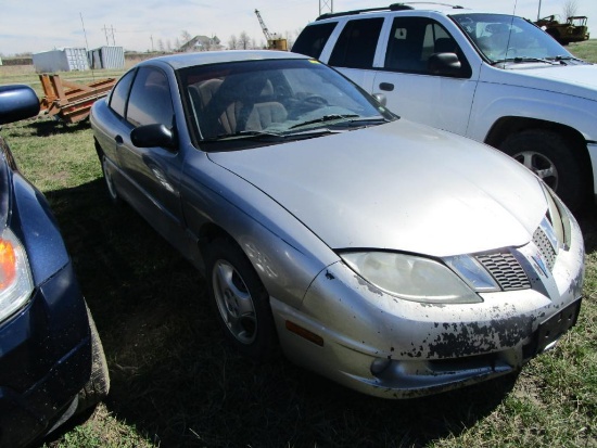 2005 Pontiac Sunfire Passenger Car, VIN # 3G2JB12F95S126545 PRIOR SALVAGE