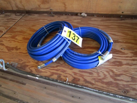 2 New 1/4" Airless Paint Hoses
