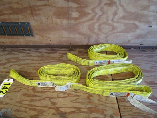 3 - 2" Lifting Slings EEF-2902 90.5", 127", 134.5" #12,400