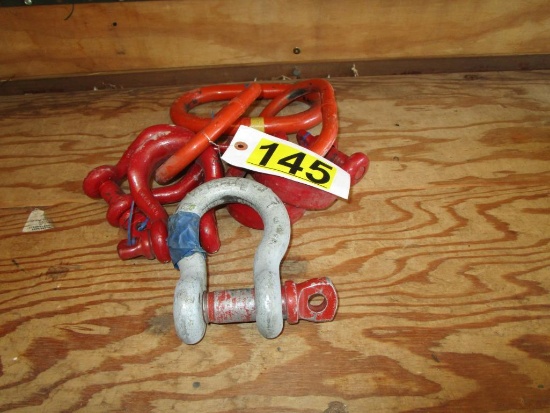 5-Crosby Clevis, 3 Lifting D Rings,