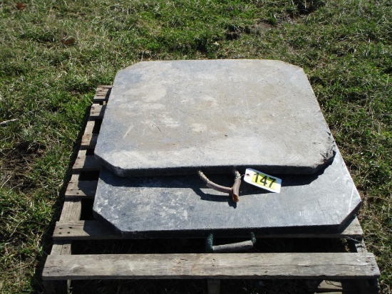 2 -36"x36" Crane Pads