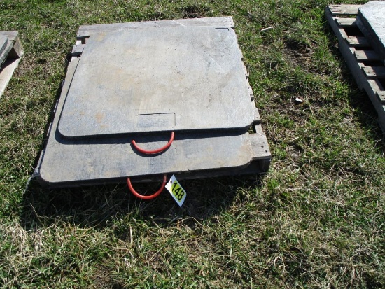 2- 36"x36" Dica Crane Pads