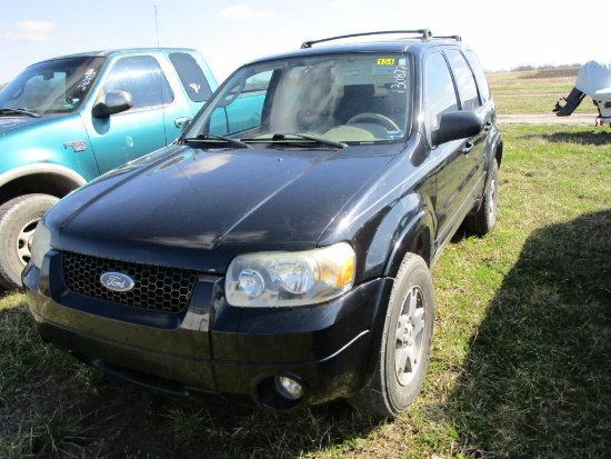2005 Ford Escape Multipurpose Vehicle (MPV), VIN # 1FMYU94145KD88145
