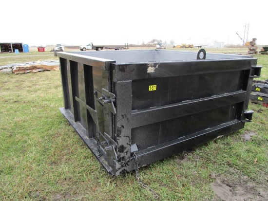 7 Cu Yard Debris Box Forklift/ Telehandler Ideal for Commercial Roofing