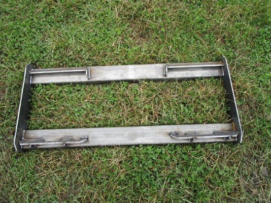 Heavy Duty Skidsteer Mounting Attachment Plate Frame