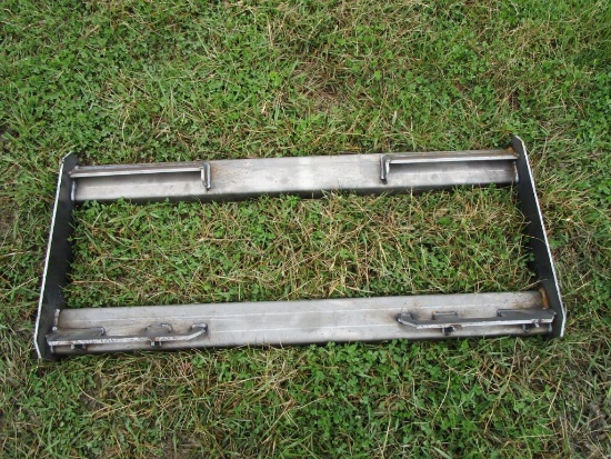 Heavy Duty Skidsteer Mounting Attachment Plate Frame