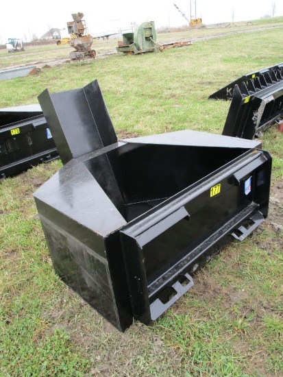 3/4 Cu Yard Skid Steer Concrete Placement Bucket