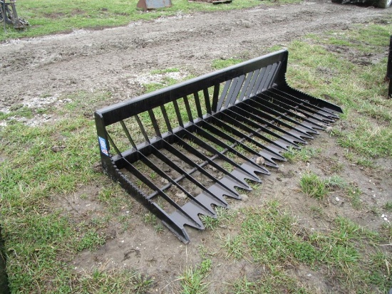 84" Rock Skeleton Bucket Open Side