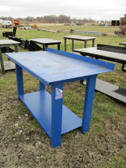 Heavy Duty 29.5" x 60" Work Bench With Shelf