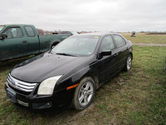2007 Ford Fusion Passenger Car, VIN # 3FAHP07Z07R125177