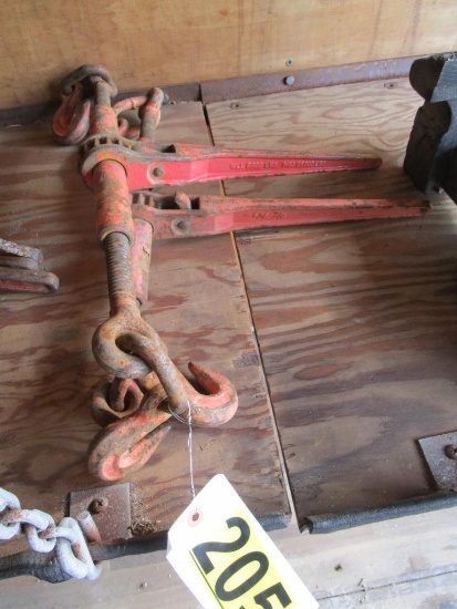 2- Screw Ratchet Chain Binders 5/16"-3/8"
