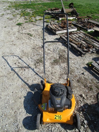 Poulan Pro Push Mower 125 CC Briggs Stratton Safety Handle Missing