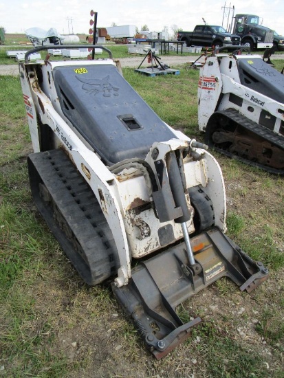 2008 Bobcat MT55 Rubber Track Loader 2,403hrs Diesel S#538712945 Runs but Smokes Some
