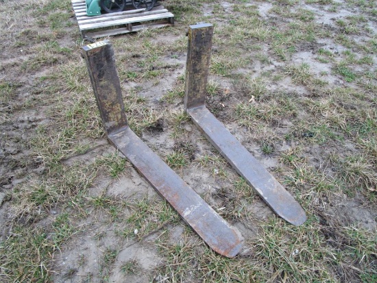 Heavy Duty Pallet Forks 6" x 42"