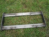 Heavy Duty Skidsteer Mounting Attachment Plate Frame