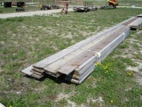 Bundle of Cedar Lumber Assorted Sizes and Lengths
