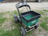 LESCO HPS Fertilizer Spreader Kawasaki Eng Runs Could Use Idler Bearing